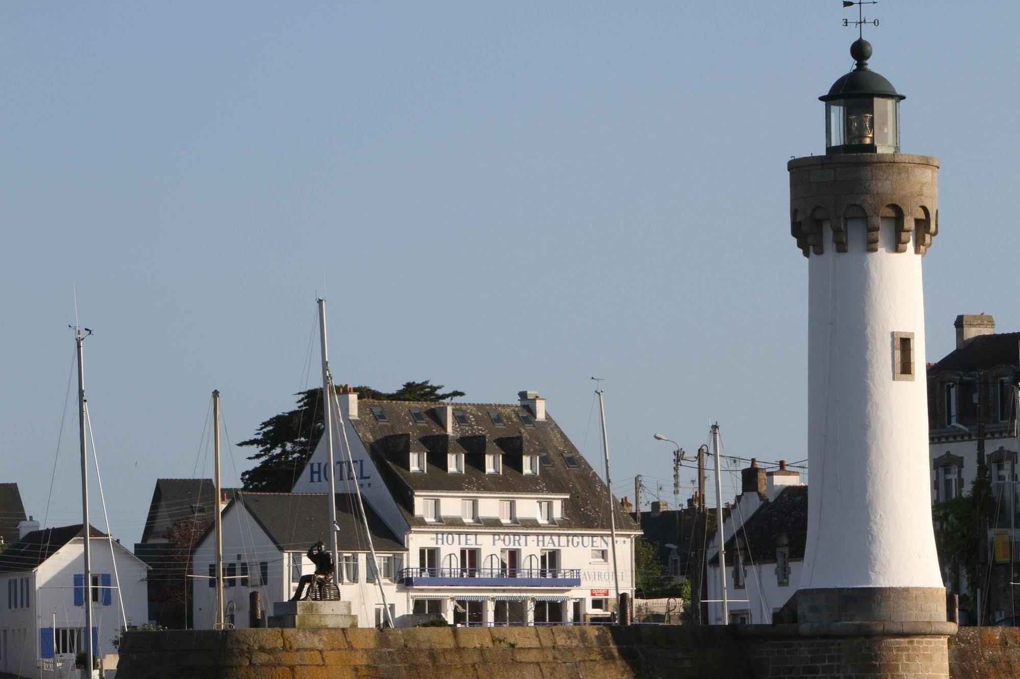 Hotel Port Haliguen Quiberon Bagian luar foto