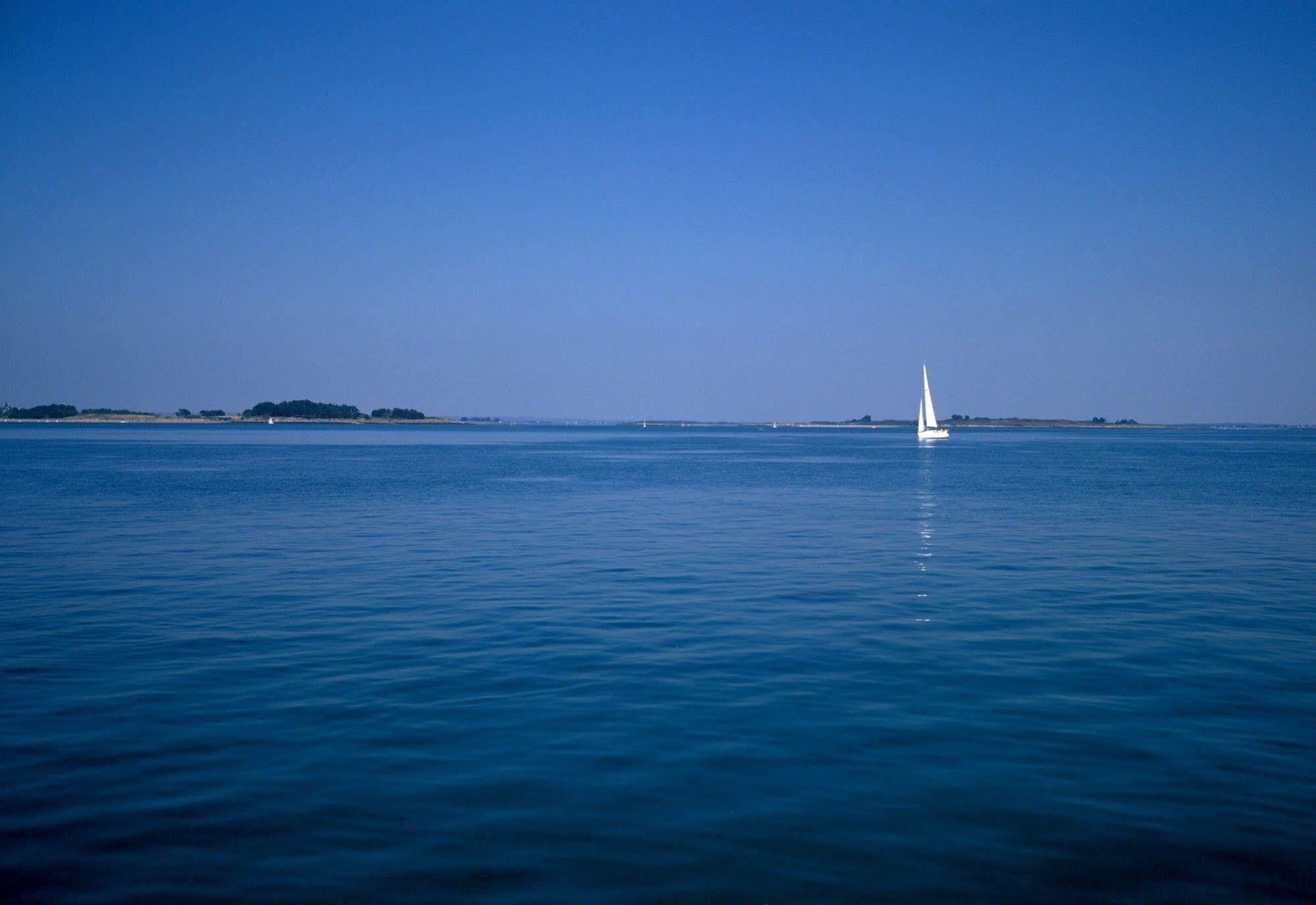 Hotel Port Haliguen Quiberon Bagian luar foto