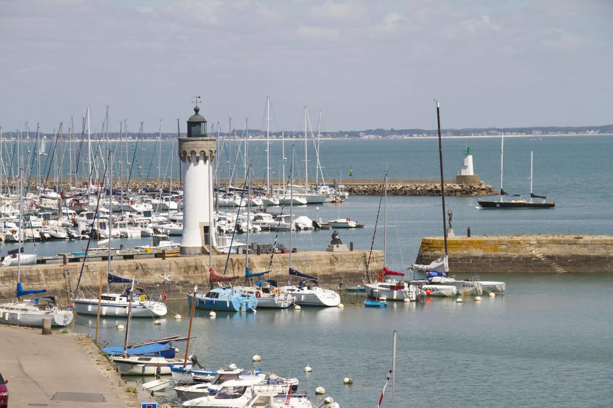 Hotel Port Haliguen Quiberon Bagian luar foto